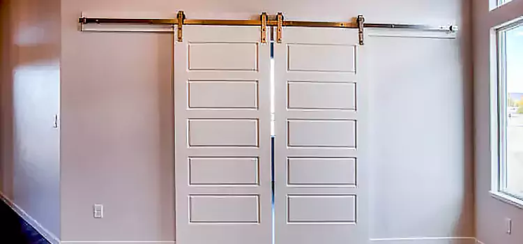 Glass Barn Door with Installation Hardware Kit Mill Creek