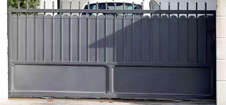 Metal Driveway Gate Installation Mill Creek