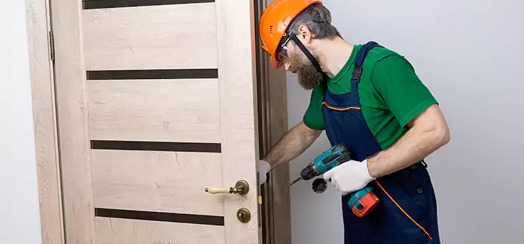 Replace Internal Door Handle with Lock Mill Creek