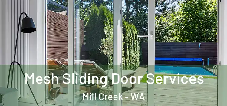Mesh Sliding Door Services Mill Creek - WA