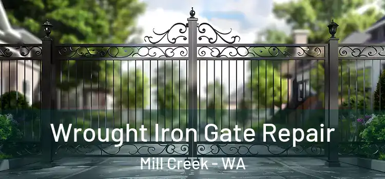  Wrought Iron Gate Repair Mill Creek - WA